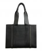 Chloeクロエ）の古着「ウッディ ミディアム トートバッグ」｜ブラック