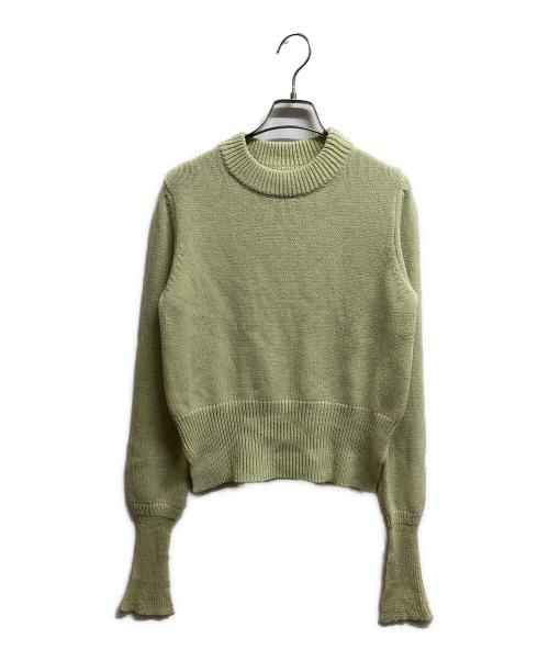 TODAYFUL（トゥデイフル）TODAYFUL (トゥデイフル) Slub Knit Pullover グリーン サイズ:FREEの古着・服飾アイテム