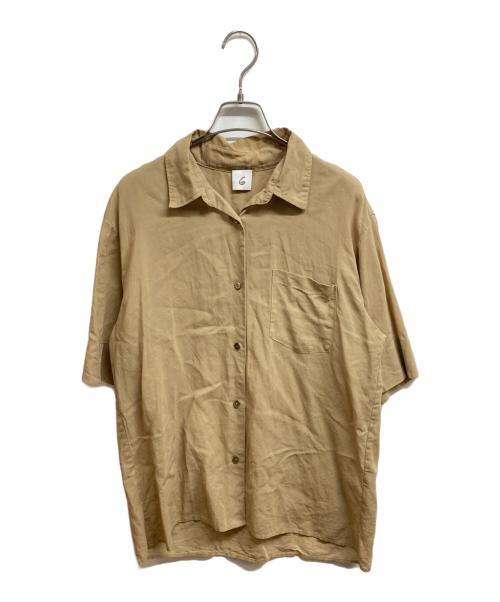 6(ROKU) BEAUTY&YOUTH（ロク ビューティーアンドユース）6(ROKU) BEAUTY&YOUTH (ロク ビューティーアンドユース) ショートスリーブシャツ ベージュ サイズ:ーの古着・服飾アイテム