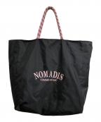 NOMADISノマディス）の古着「SAC2トートバッグ」｜ブラック×ピンク