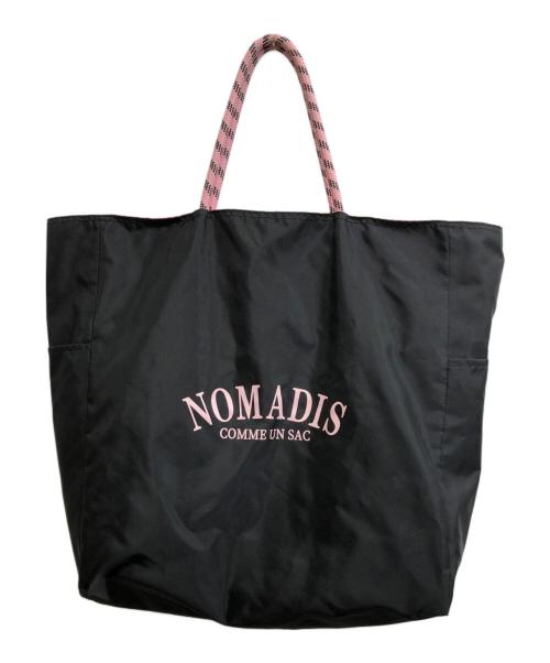 NOMADIS（ノマディス）NOMADIS (ノマディス) SAC2トートバッグ ブラック×ピンクの古着・服飾アイテム