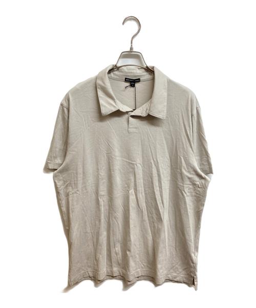 JAMES PERSE（ジェームスパース）JAMES PERSE (ジェームスパース) コットンジャージー ポロシャツ ベージュ サイズ:3 未使用品の古着・服飾アイテム