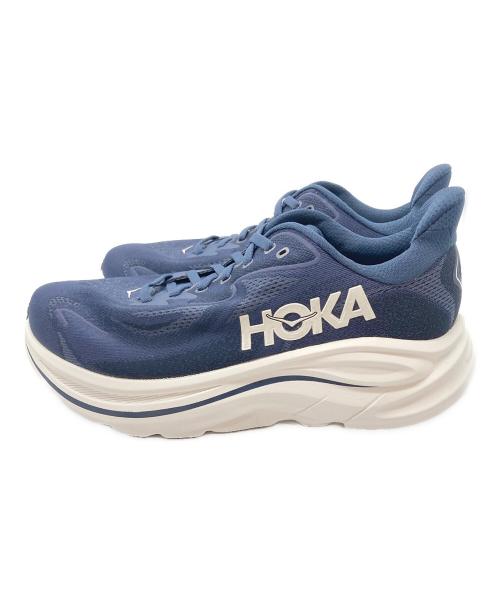 HOKAONEONE（ホカオネオネ）HOKAONEONE (ホカオネオネ) CLIFTON 10 WIDE ネイビー サイズ:US8.5の古着・服飾アイテム