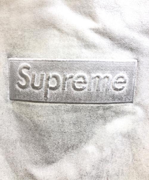 SUPREME（シュプリーム）SUPREME (シュプリーム) MM6 Maison Margiela (エムエムシックスメゾンマルジェラ) Foil Box Logo Hooded Sweatshirt ホワイト サイズ:Sの古着・服飾アイテム
