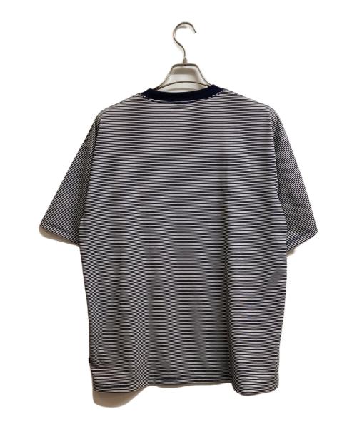 DAIWA PIER39（ダイワ ピア39）DAIWA PIER39 (ダイワ ピア39) ボーダーTシャツ ネイビー サイズ:XLの古着・服飾アイテム