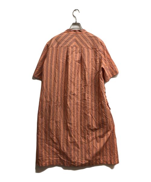 PAUL SMITH（ポールスミス）Paul Smith (ポールスミス) シャツワンピース ピンク サイズ:46Lの古着・服飾アイテム