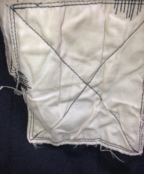 COMME des GARCONS HOMME PLUS（コムデギャルソンオムプリュス）COMME des GARCONS HOMME PLUS (コムデギャルソンオムプリュス) パッチワークスラックス ブラック サイズ:Mの古着・服飾アイテム