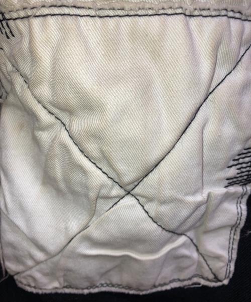 COMME des GARCONS HOMME PLUS（コムデギャルソンオムプリュス）COMME des GARCONS HOMME PLUS (コムデギャルソンオムプリュス) パッチワークスラックス ブラック サイズ:Mの古着・服飾アイテム