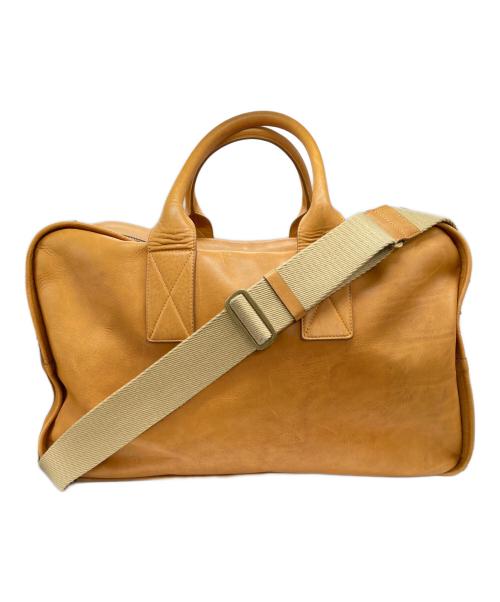 土屋鞄（ツチヤカバン）土屋鞄 (ツチヤカバン) レザー ボストンバッグ ブラウンの古着・服飾アイテム