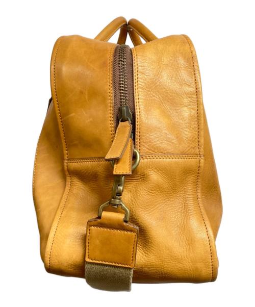 土屋鞄（ツチヤカバン）土屋鞄 (ツチヤカバン) レザー ボストンバッグ ブラウンの古着・服飾アイテム