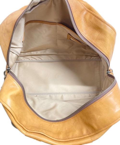 土屋鞄（ツチヤカバン）土屋鞄 (ツチヤカバン) レザー ボストンバッグ ブラウンの古着・服飾アイテム