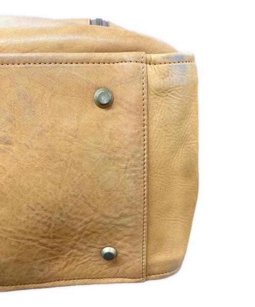 土屋鞄（ツチヤカバン）土屋鞄 (ツチヤカバン) レザー ボストンバッグ ブラウンの古着・服飾アイテム