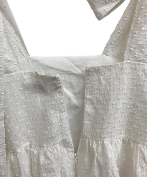 Sister Jane（シスタージェーン）Sister Jane (シスタージェーン) ノースリーブ・キャミソールワンピース ホワイト サイズ:XSの古着・服飾アイテム