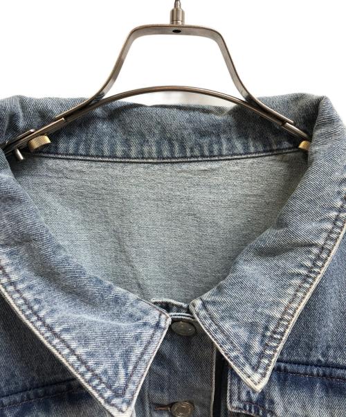 darich（ダーリッチ）Darich (ダーリッチ) ボリュームデニムミニワンピース インディゴ サイズ:FREEの古着・服飾アイテム
