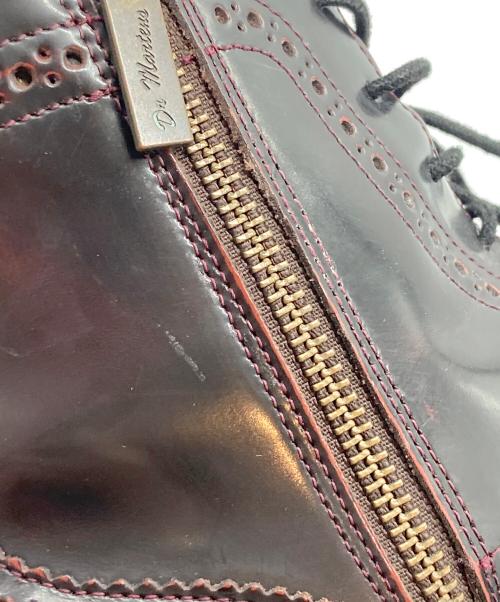 Dr.Martens（ドクターマーチン）Dr.Martens (ドクターマーチン) DELPHINE  8ホール ブローグ ブーツ ブラック サイズ:UK6の古着・服飾アイテム