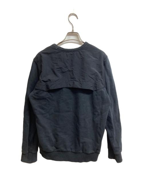 KENZO（ケンゾー）KENZO (ケンゾー) ナイロン切替ロゴスウェット ブラック サイズ:Sの古着・服飾アイテム