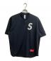 Supreme（シュプリーム）の古着「25SS Logo Baseball Henley」｜ブラック