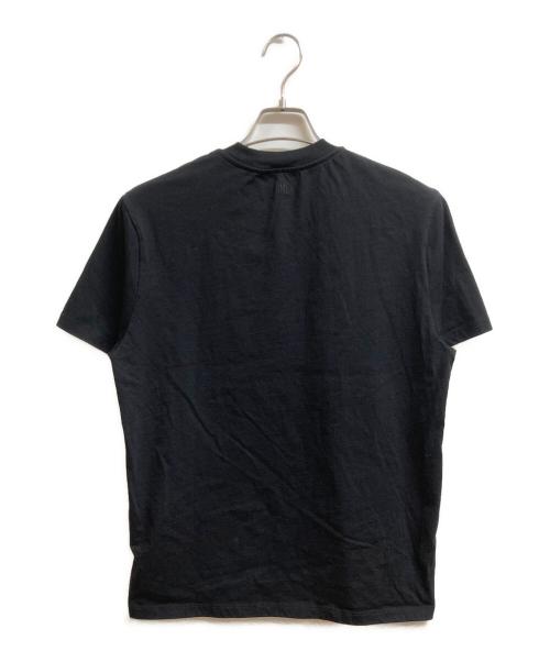 AMI Alexandre Mattiussi（アミアレクサンドルマテュッシ）AMI Alexandre Mattiussi (アミアレクサンドルマテュッシ) Ami De Coeur Tシャツ ブラック サイズ:Mの古着・服飾アイテム