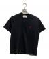 AMI Alexandre Mattiussi（アミアレクサンドルマテュッシ）の古着「Ami De Coeur Tシャツ」｜ブラック