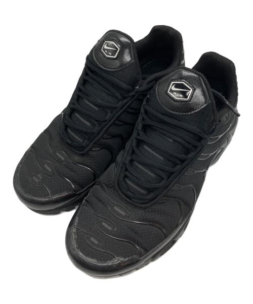 NIKE（ナイキ）NIKE (ナイキ) AIR MAX PLUS ブラック サイズ:UK8.5の古着・服飾アイテム