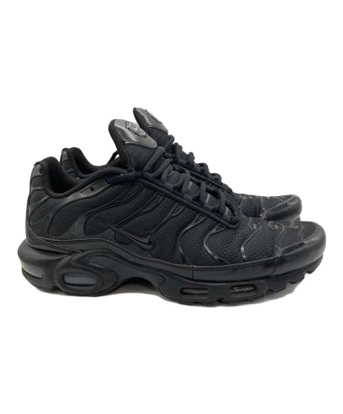 NIKE（ナイキ）NIKE (ナイキ) AIR MAX PLUS ブラック サイズ:UK8.5の古着・服飾アイテム
