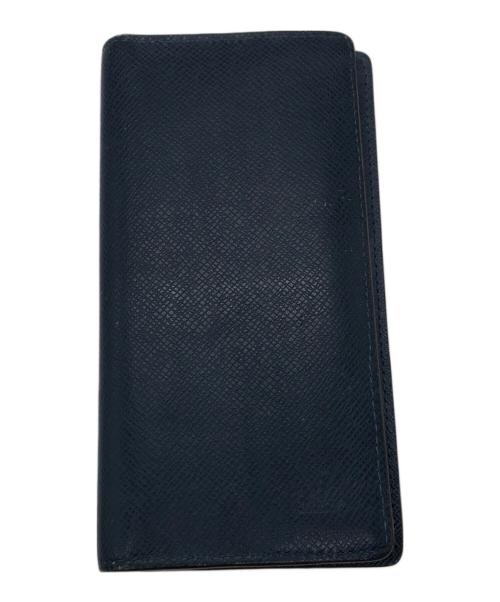 LOUIS VUITTON（ルイ ヴィトン）LOUIS VUITTON (ルイ ヴィトン) ポルトフォイユ・ロン 長財布 ブルーの古着・服飾アイテム