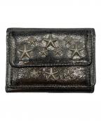 JIMMY CHOOジミーチュウ）の古着「3つ折り財布」｜シルバー