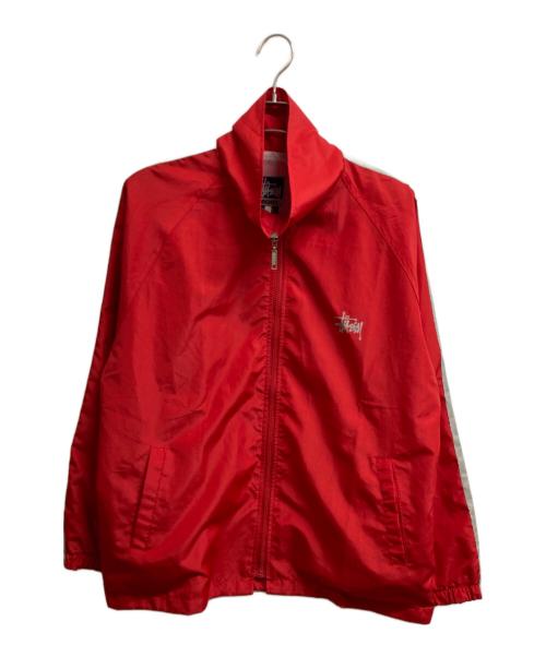 stussy sport（ステューシー スポーツ）stussy sport (ステューシー スポーツ) 90s ジップジャケット レッド サイズ:Lの古着・服飾アイテム