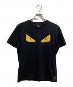 FENDIフェンディ）の古着「バグズアイモンスターTシャツ」｜ブラック