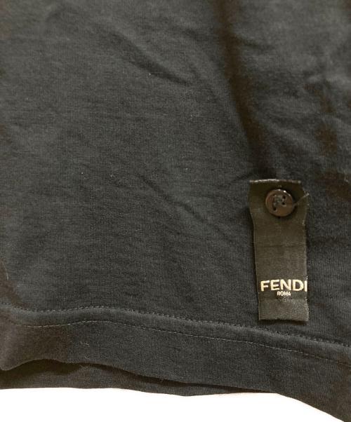FENDI（フェンディ）FENDI (フェンディ) バグズアイモンスターTシャツ ブラック サイズ:50の古着・服飾アイテム