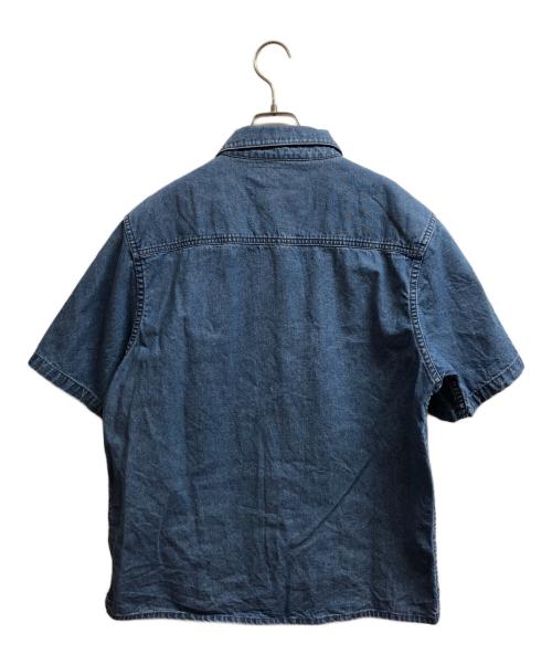 CHALLENGER（チャレンジャー）CHALLENGER (チャレンジャー) S/S DENIM SHIRT インディゴ サイズ:Mの古着・服飾アイテム