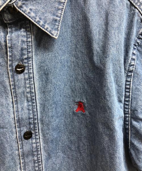 CHALLENGER（チャレンジャー）CHALLENGER (チャレンジャー) S/S DENIM SHIRT インディゴ サイズ:Mの古着・服飾アイテム