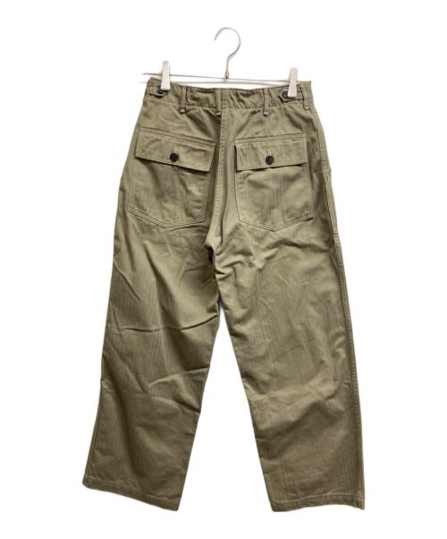 one piece of rock（ワンピースオブロック）one piece of rock (ワンピースオブロック) ヘリンボーン ベイカーパンツ ブラウン サイズ:28の古着・服飾アイテム