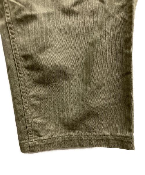 one piece of rock（ワンピースオブロック）one piece of rock (ワンピースオブロック) ヘリンボーン ベイカーパンツ ブラウン サイズ:28の古着・服飾アイテム