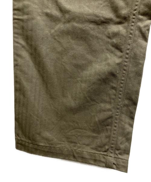 one piece of rock（ワンピースオブロック）one piece of rock (ワンピースオブロック) ヘリンボーン ベイカーパンツ ブラウン サイズ:28の古着・服飾アイテム