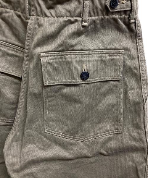 one piece of rock（ワンピースオブロック）one piece of rock (ワンピースオブロック) ヘリンボーン ベイカーパンツ ブラウン サイズ:28の古着・服飾アイテム