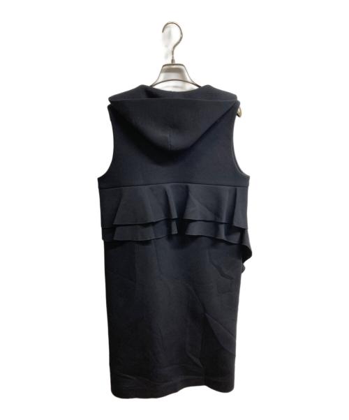 YORI（ヨリ）yori (ヨリ) ベスト ブラック サイズ:FREEの古着・服飾アイテム