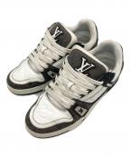 LOUIS VUITTONルイ ヴィトン）の古着「トレイナー・ラインスニーカー」｜ホワイト