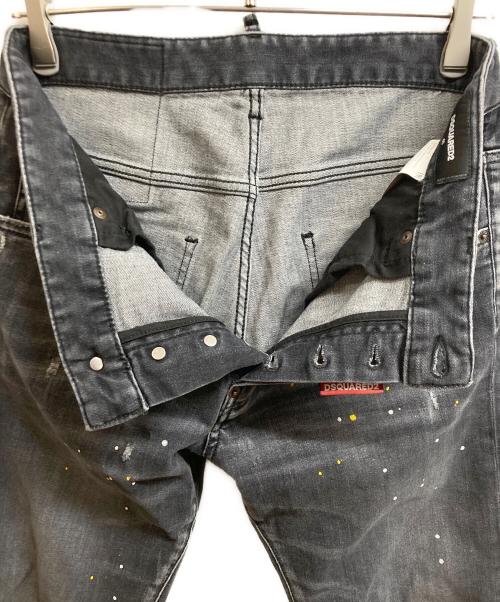 DSQUARED2（ディースクエアード）DSQUARED2 (ディースクエアード) Skater Jean グレー サイズ:46の古着・服飾アイテム