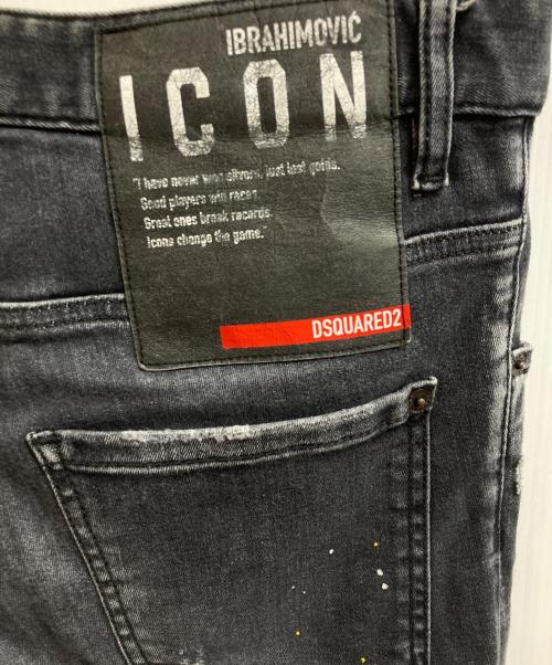 DSQUARED2（ディースクエアード）DSQUARED2 (ディースクエアード) Skater Jean グレー サイズ:46の古着・服飾アイテム