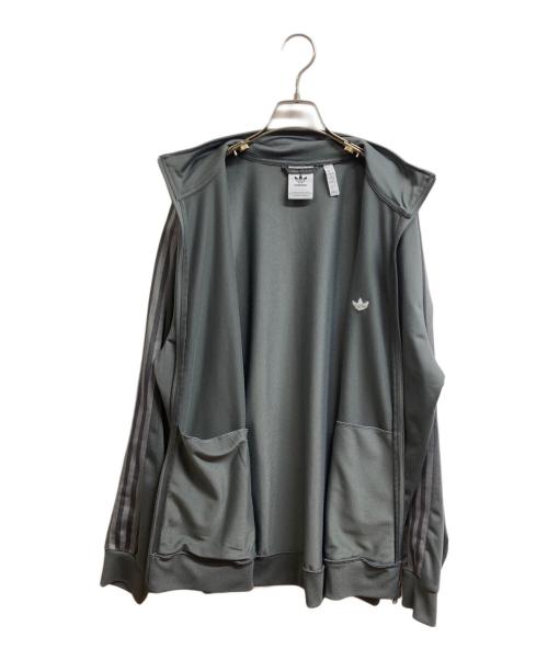 adidas（アディダス）adidas (アディダス) ベッケンバウアートラックジャケット グレー サイズ:Lの古着・服飾アイテム