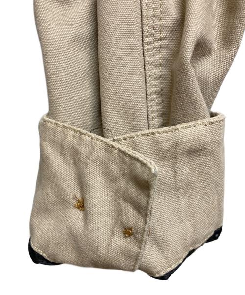 ADAM KIMMEL carhartt（アダムキメル カーハート）ADAM KIMMEL carhartt (アダムキメル カーハート) カバーオール ベージュ サイズ:XSの古着・服飾アイテム