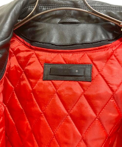 Liugoo Leathers（リューグーレザーズ）Liugoo Leathers (リューグーレザーズ) ダブルライダースジャケット ブラック サイズ:L 未使用品の古着・服飾アイテム