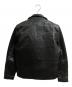 Liugoo Leathers (リューグーレザーズ) ダブルライダースジャケット ブラック サイズ:L 未使用品：15000円