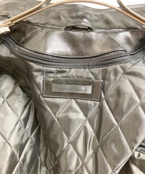 Liugoo Leathers（リューグーレザーズ）Liugoo Leathers (リューグーレザーズ) シングルライダースジャケット ブラック サイズ:M 未使用品の古着・服飾アイテム