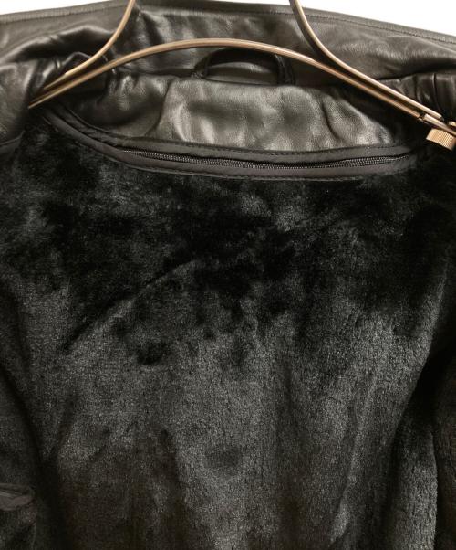 Liugoo Leathers（リューグーレザーズ）Liugoo Leathers (リューグーレザーズ) ライナー付レザージャケット ブラック サイズ:LLの古着・服飾アイテム