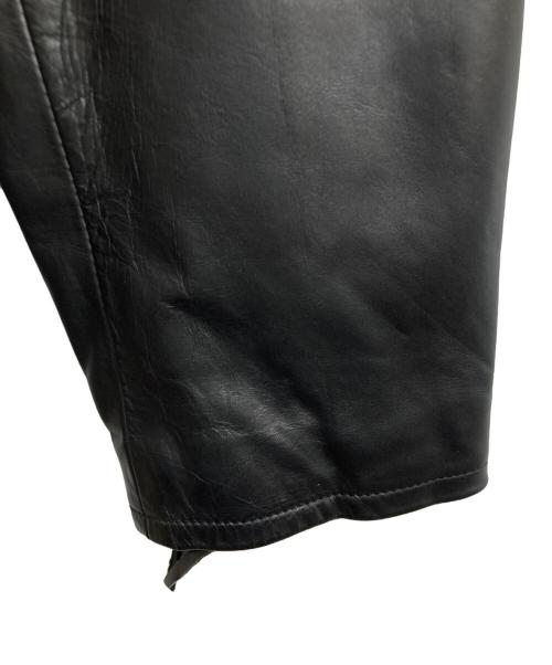 Liugoo Leathers（リューグーレザーズ）Liugoo Leathers (リューグーレザーズ) ライナー付レザージャケット ブラック サイズ:LLの古着・服飾アイテム