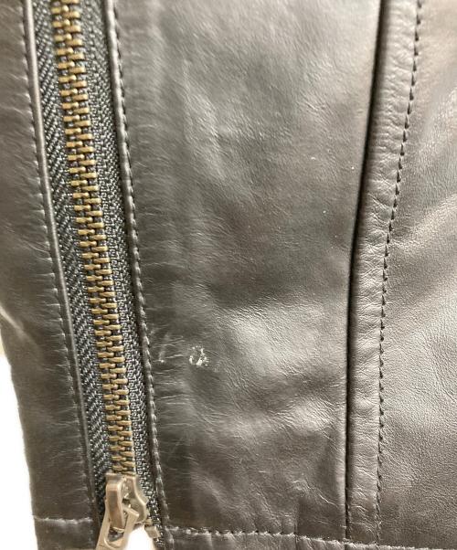 Liugoo Leathers（リューグーレザーズ）Liugoo Leathers (リューグーレザーズ) ライナー付レザージャケット ブラック サイズ:LLの古着・服飾アイテム