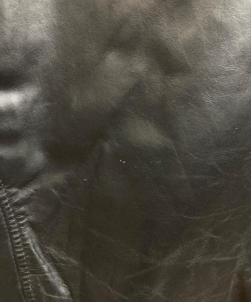 Liugoo Leathers（リューグーレザーズ）Liugoo Leathers (リューグーレザーズ) ライナー付レザージャケット ブラック サイズ:LLの古着・服飾アイテム