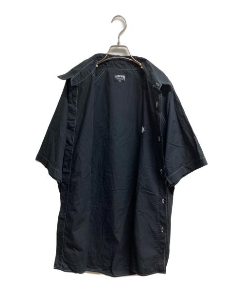 stussy（ステューシー）stussy (ステューシー) オールドS/Sシャツ ブラック サイズ:XLの古着・服飾アイテム